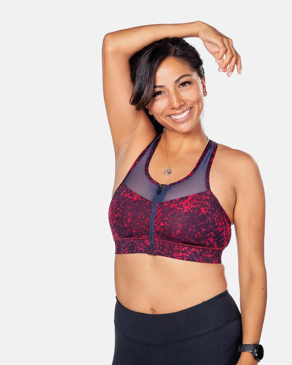 The Closer Bra – Red/Purple