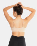 Adjustable Sports Bra – Cream