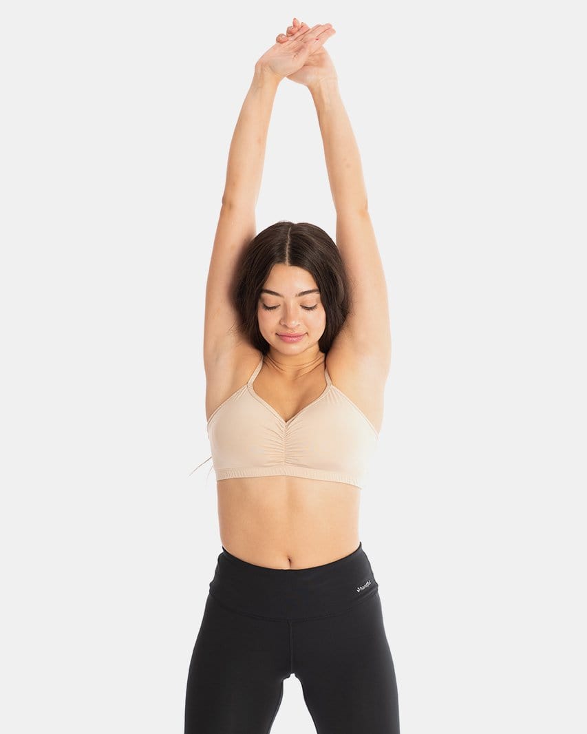 Adjustable Sports Bra – Cream