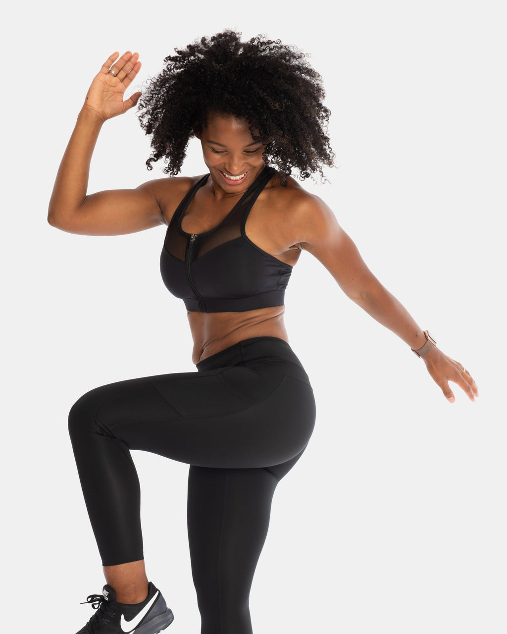 The Closer Sports Bra – Black