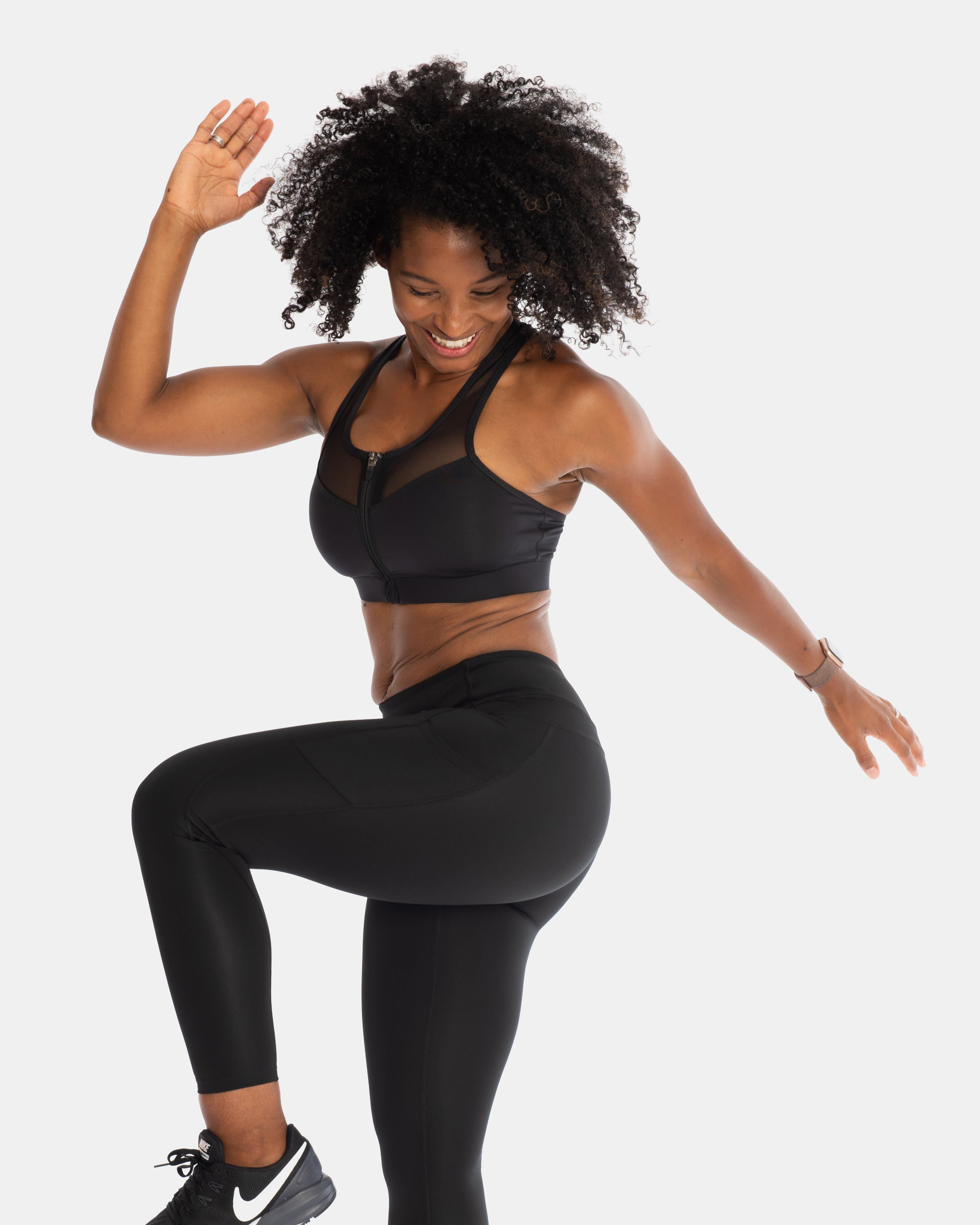 The Closer Sports Bra – Black