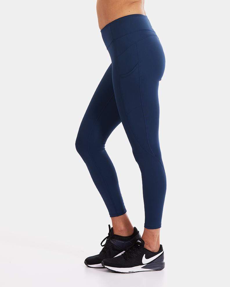 Mid Waist Legging – Navy