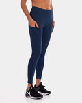 Mid Waist Legging – Navy