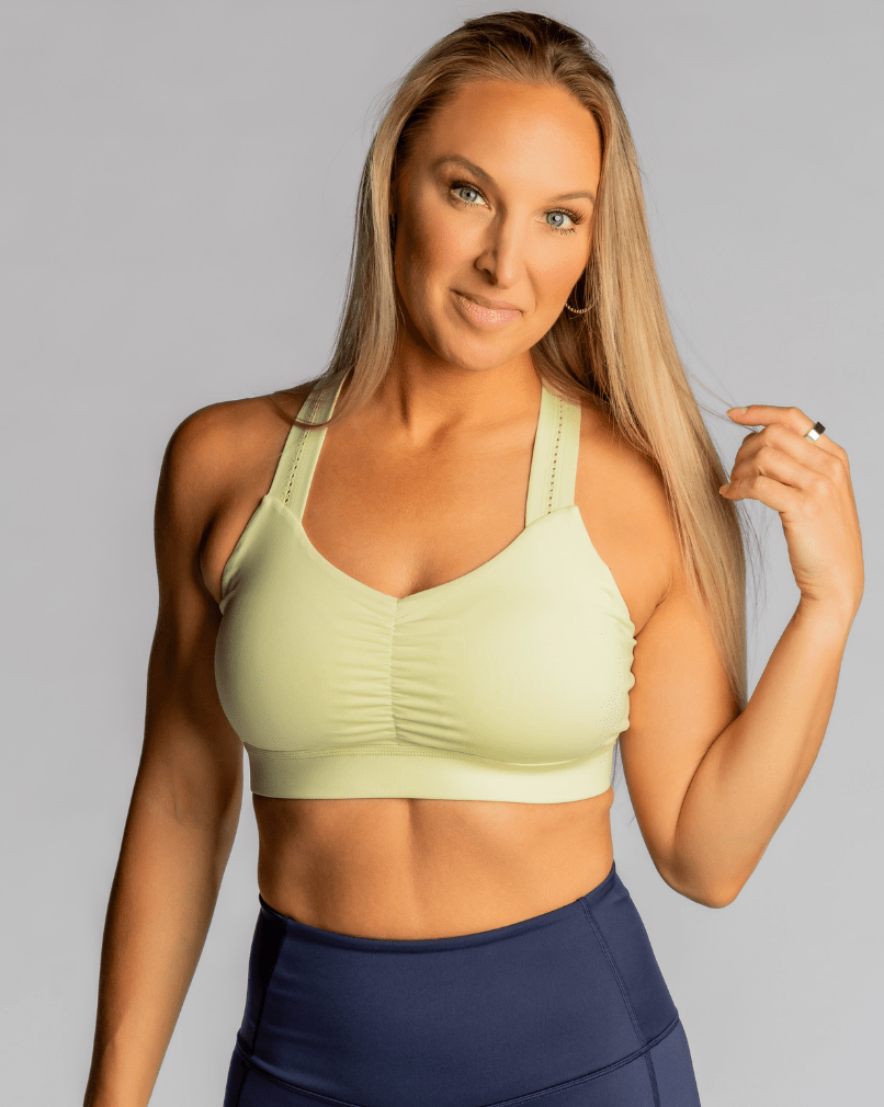 Y-Back Sports Bra – Yellow